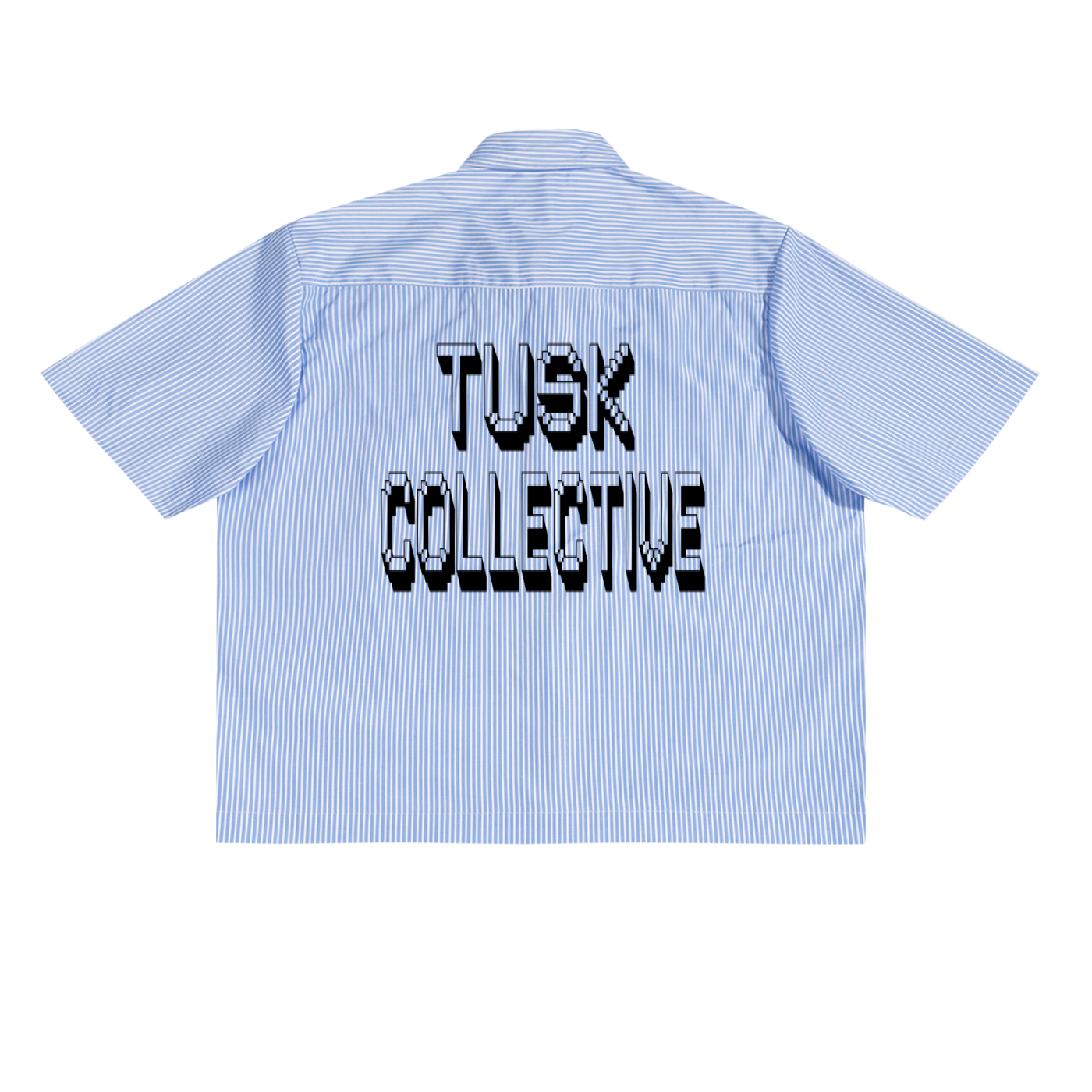 Oversized Vertical Stripe Boxy Shirt