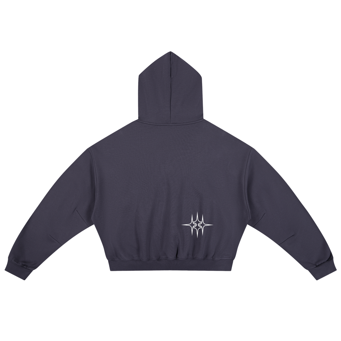Essential Boxy Darted Sleeve Hoodie