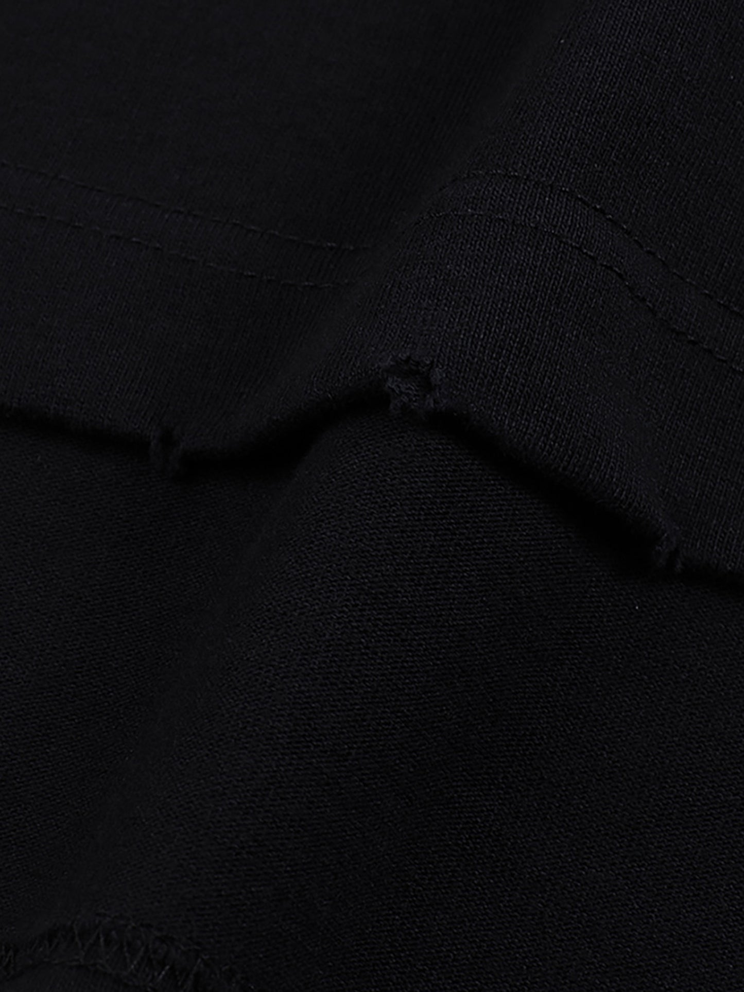 Heavyweight Hand-frayed T-Shirt