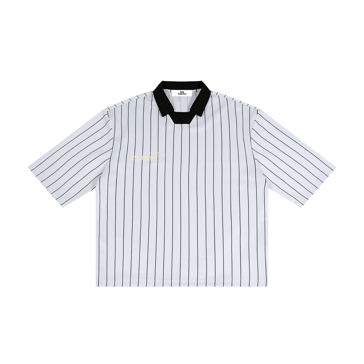 Unisex Pinstripe Collared Soccer Jersey