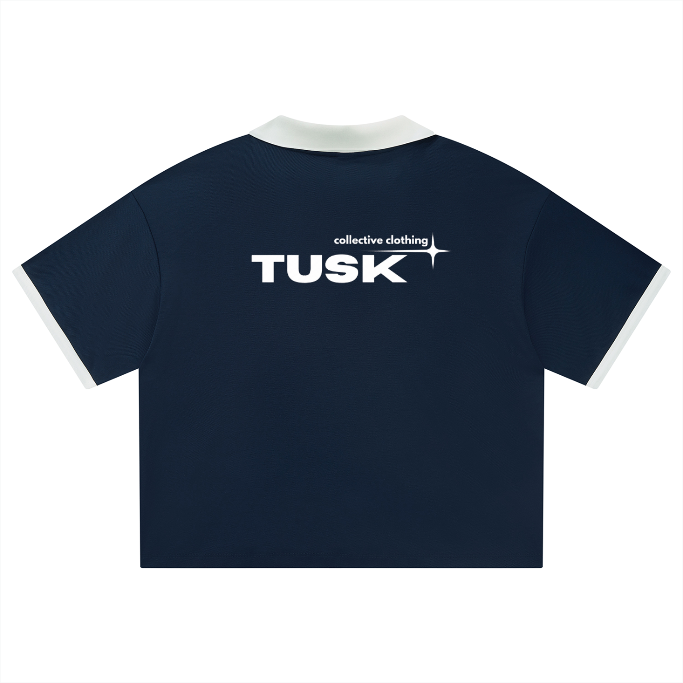 Unisex Collared Piping Boxy Soccer Jersey
