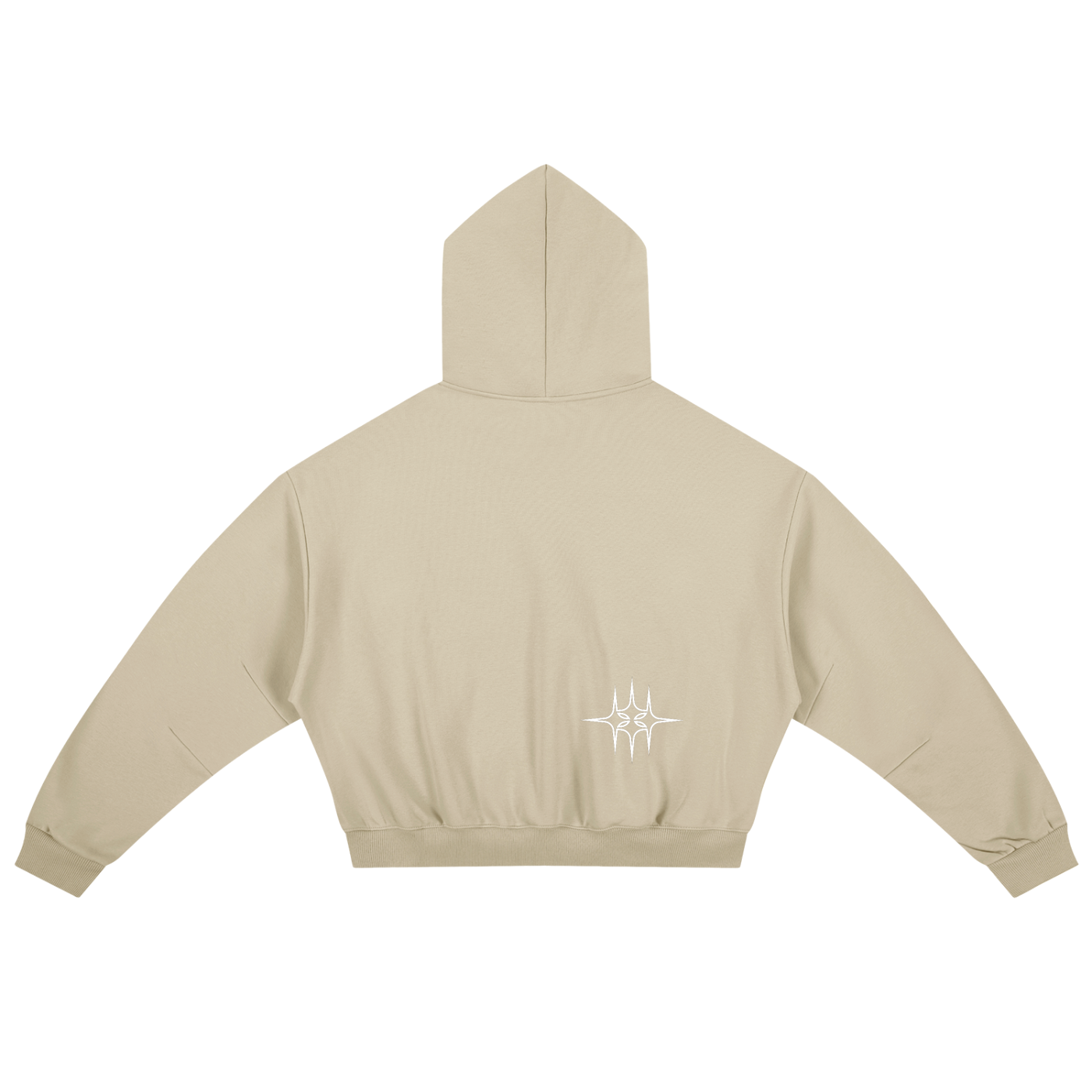 Essential Boxy Darted Sleeve Hoodie