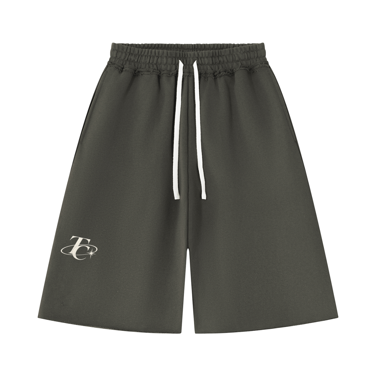 Unisex Heavyweight Raw Edge Shorts