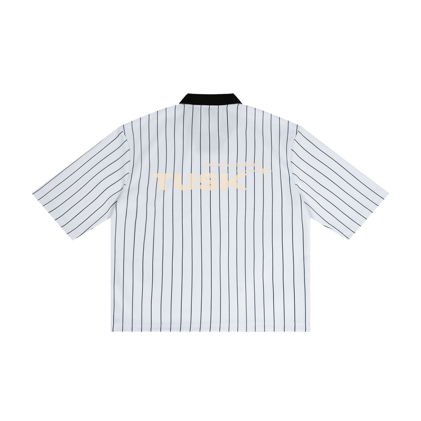 Unisex Pinstripe Collared Soccer Jersey