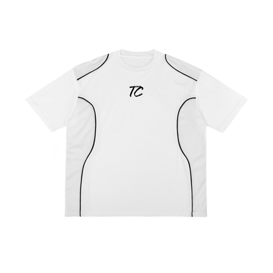 Contrast Piped Panel T-Shirt