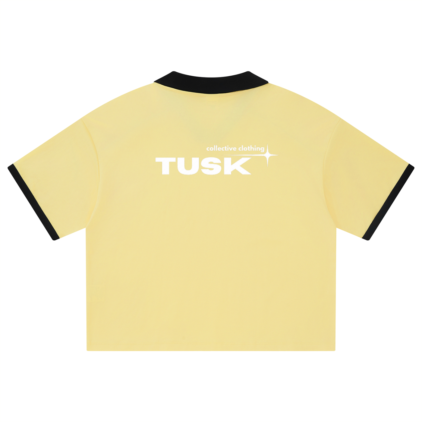 Unisex Collared Piping Boxy Soccer Jersey