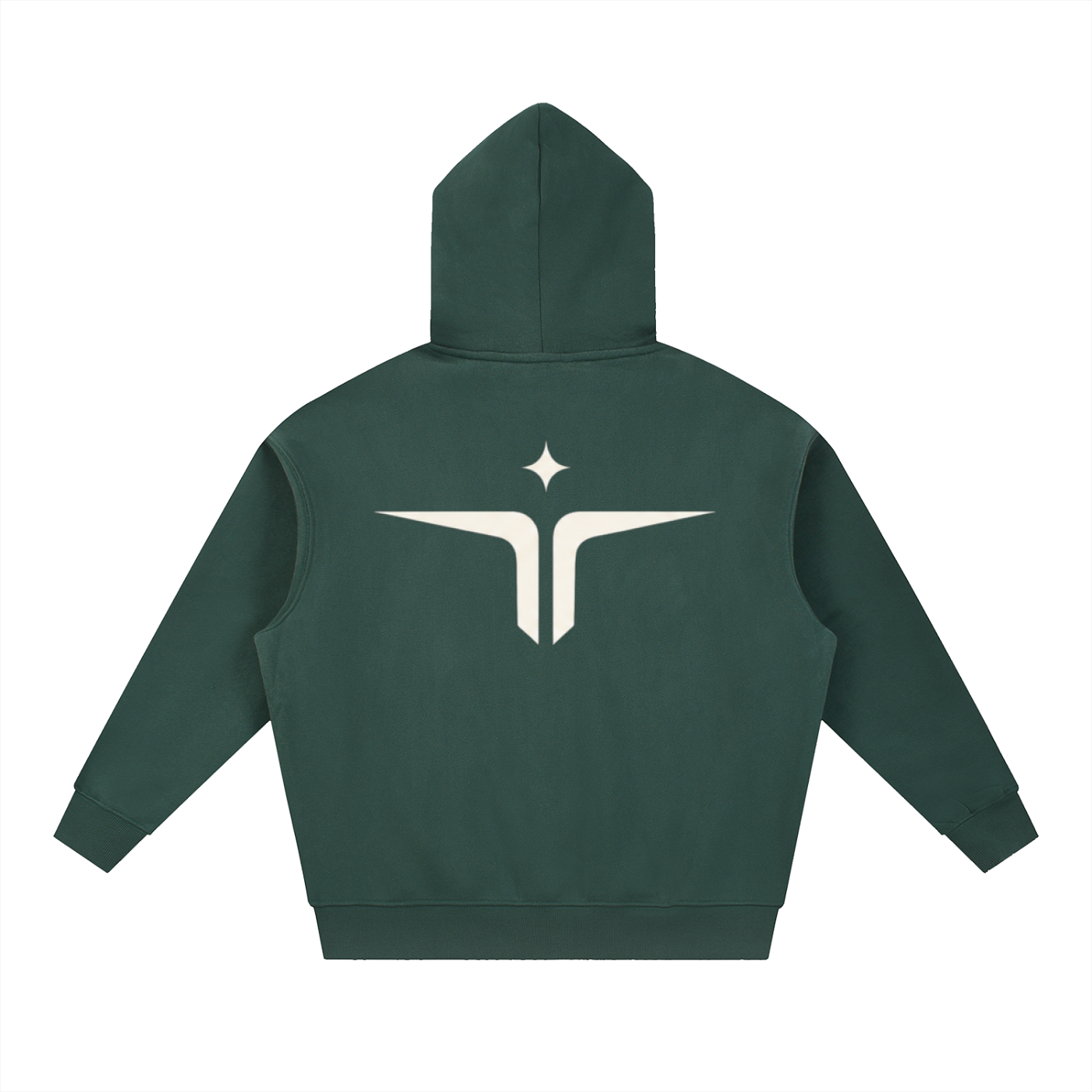 Essential Oversized Boxy Fit Fleece Hoodie