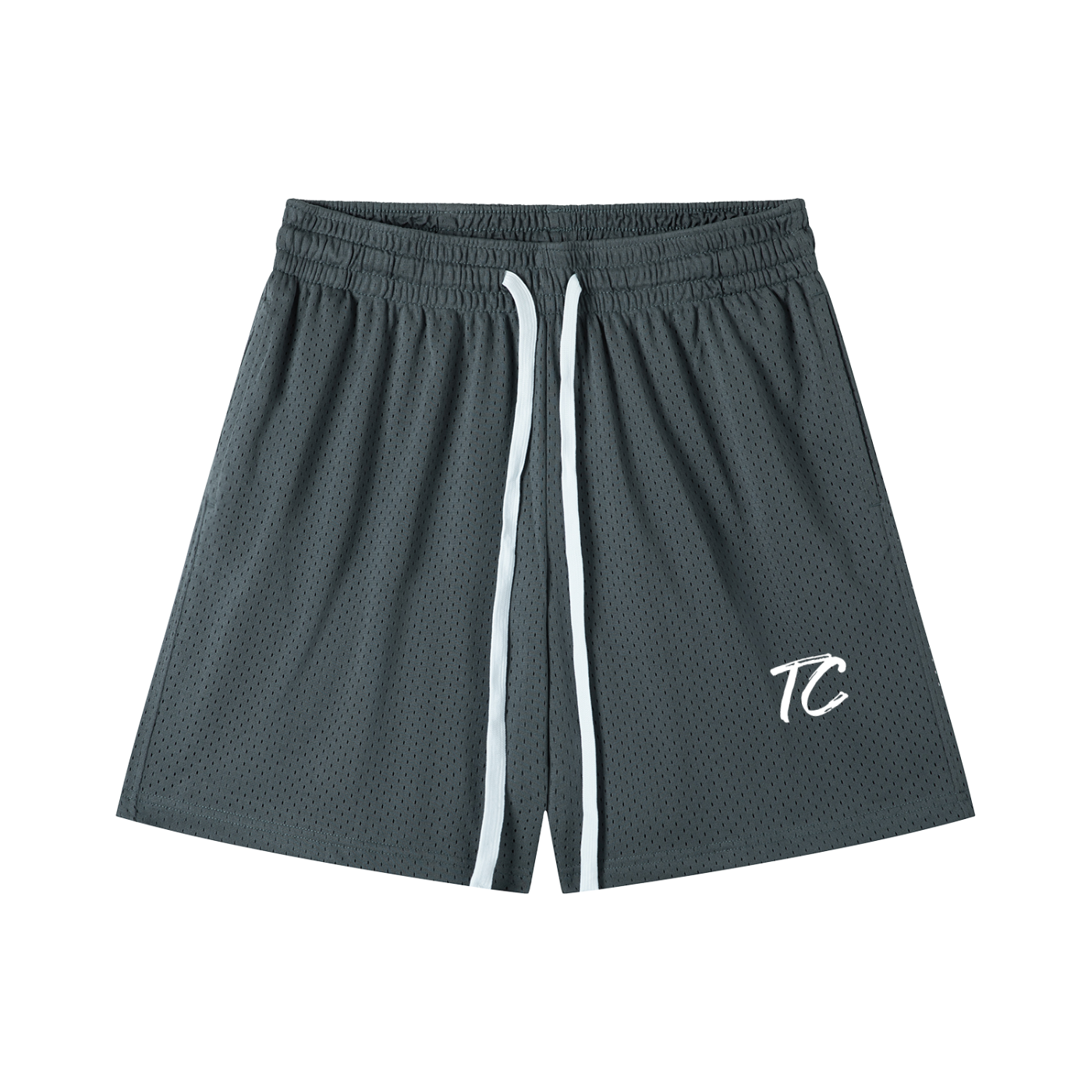 Mesh Drawstring Shorts