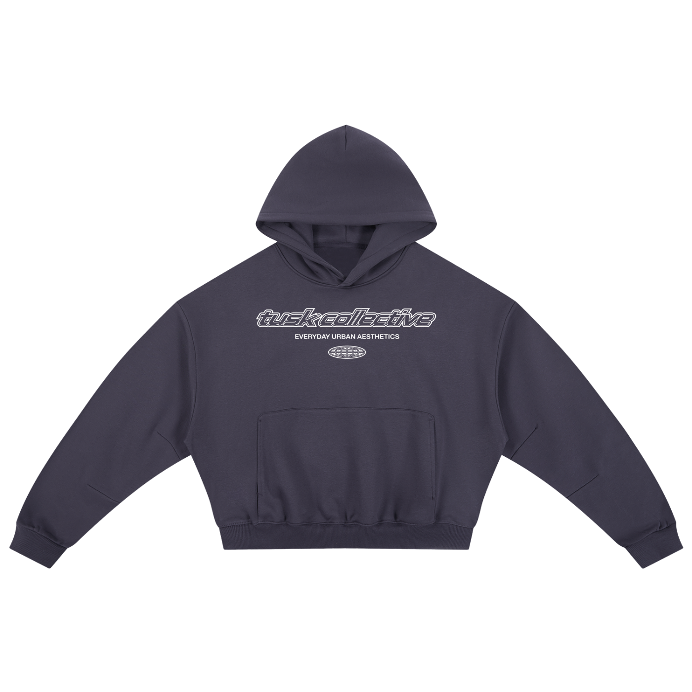 Essential Boxy Darted Sleeve Hoodie