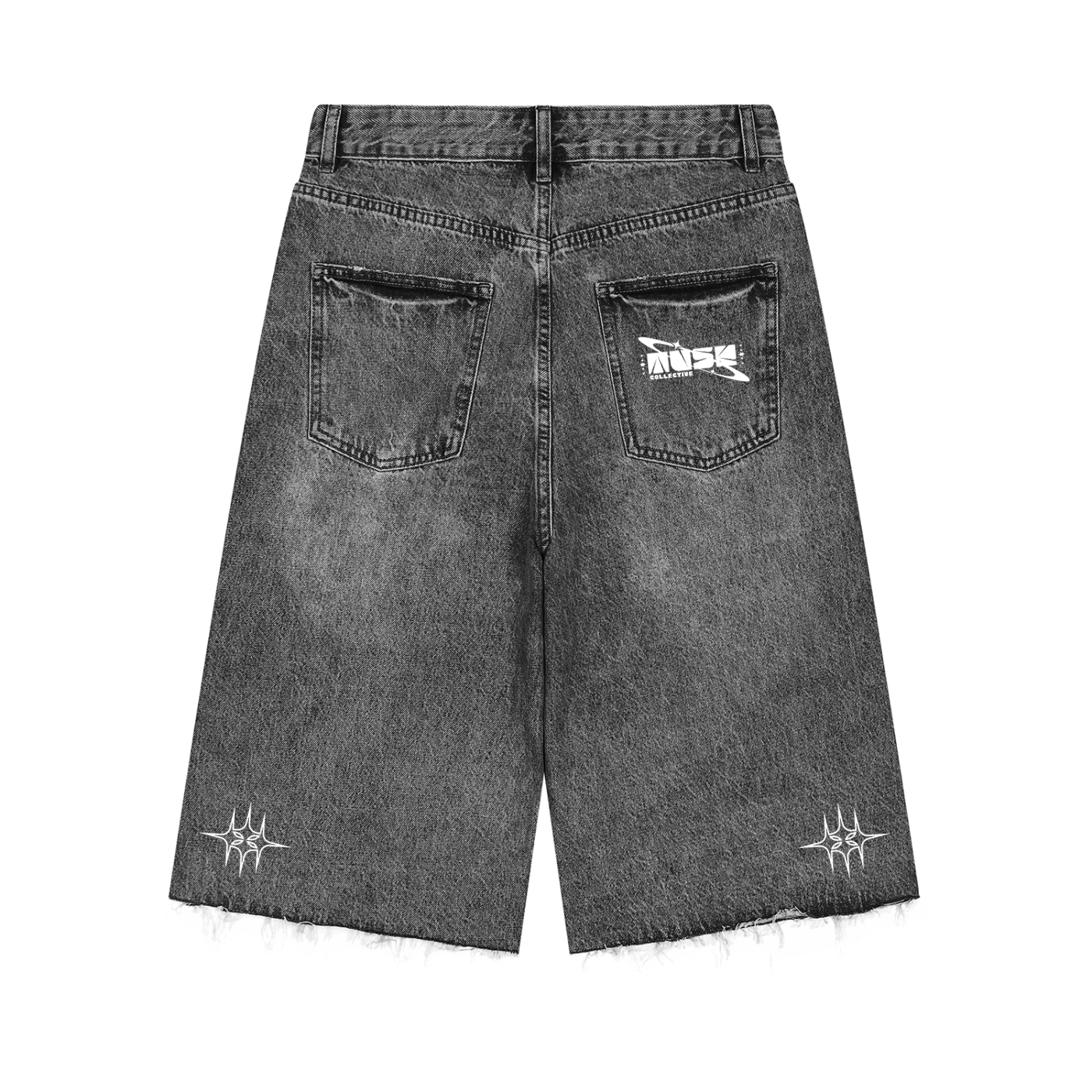 Men’s Vintage Wide Leg Denim Shorts