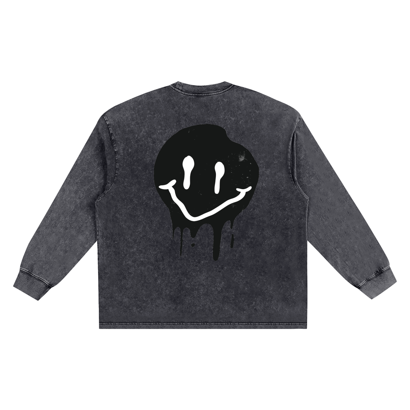 Snow Washed Frayed Edge T-Shirt