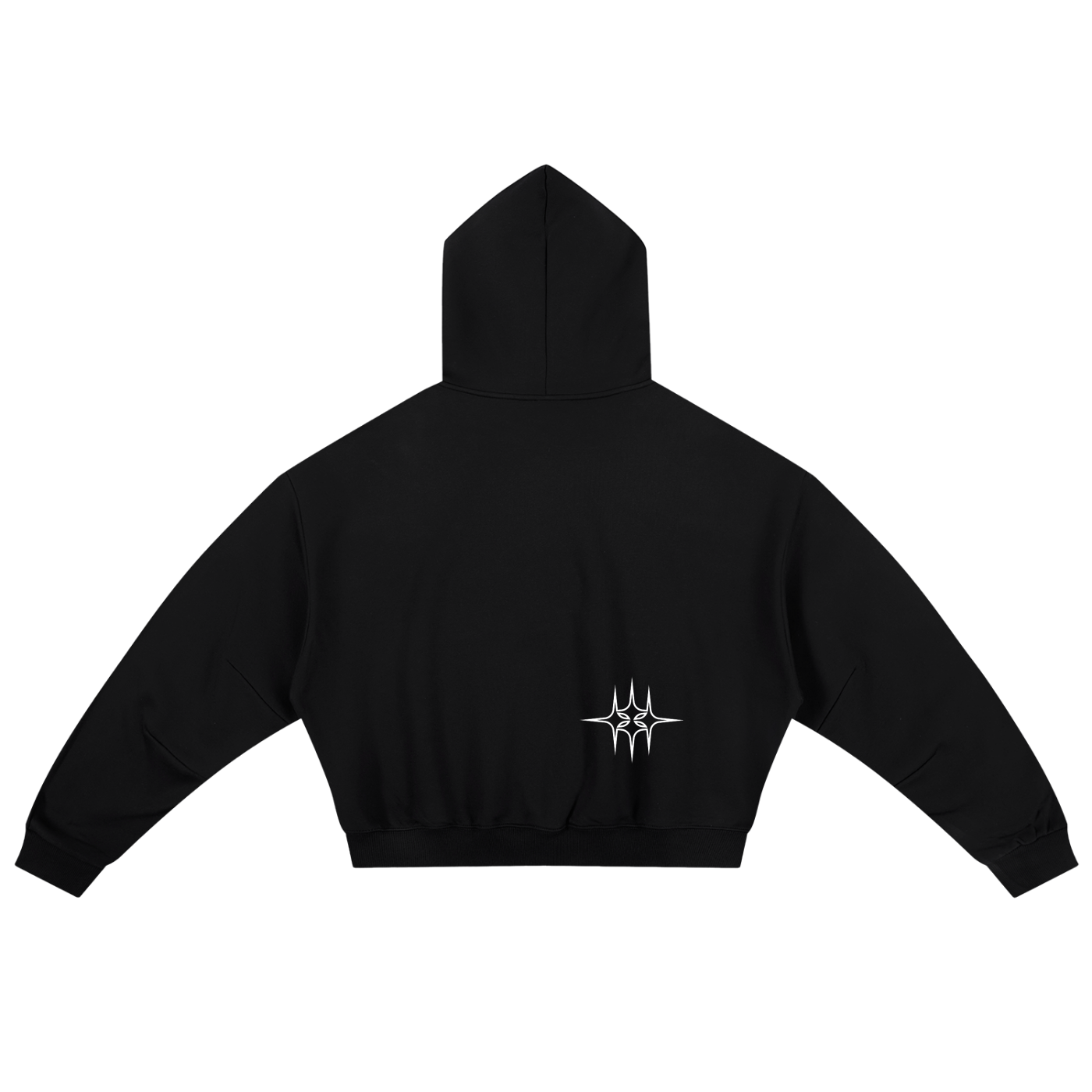 Essential Boxy Darted Sleeve Hoodie
