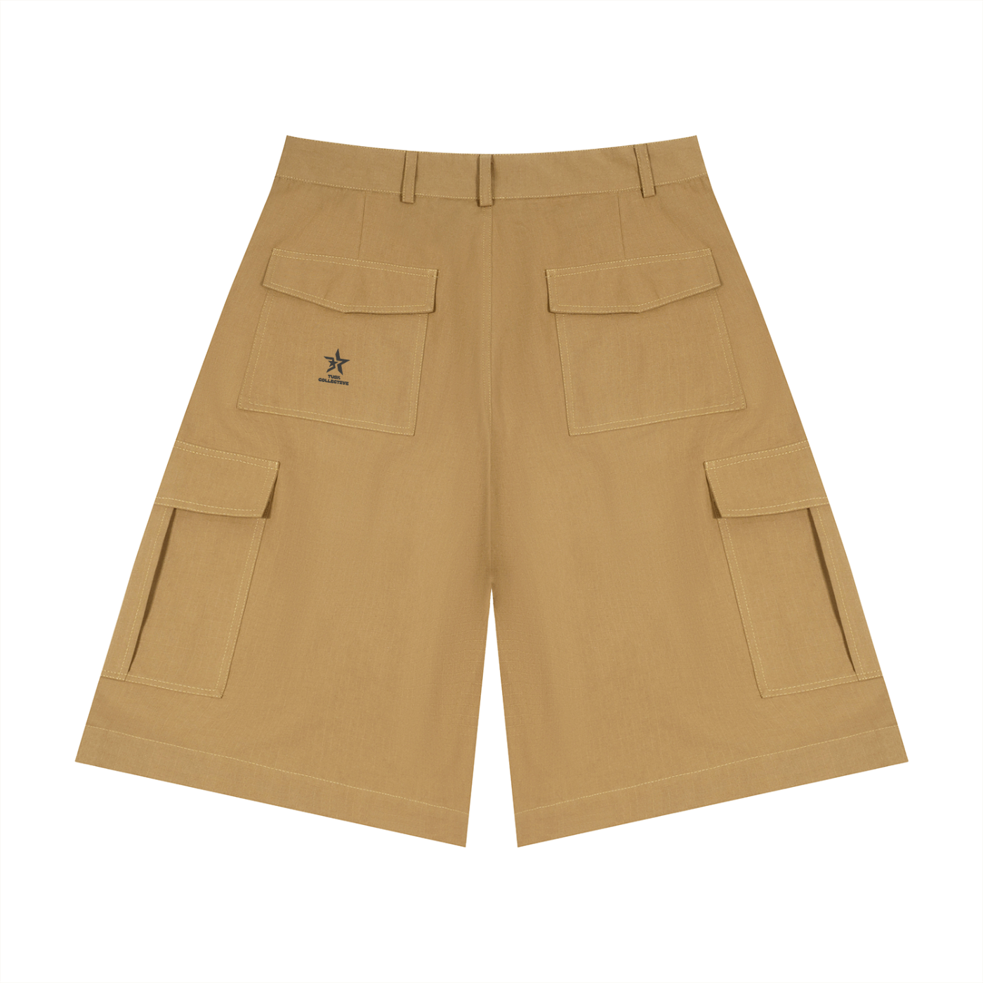 Unisex Woven Cargo Shorts