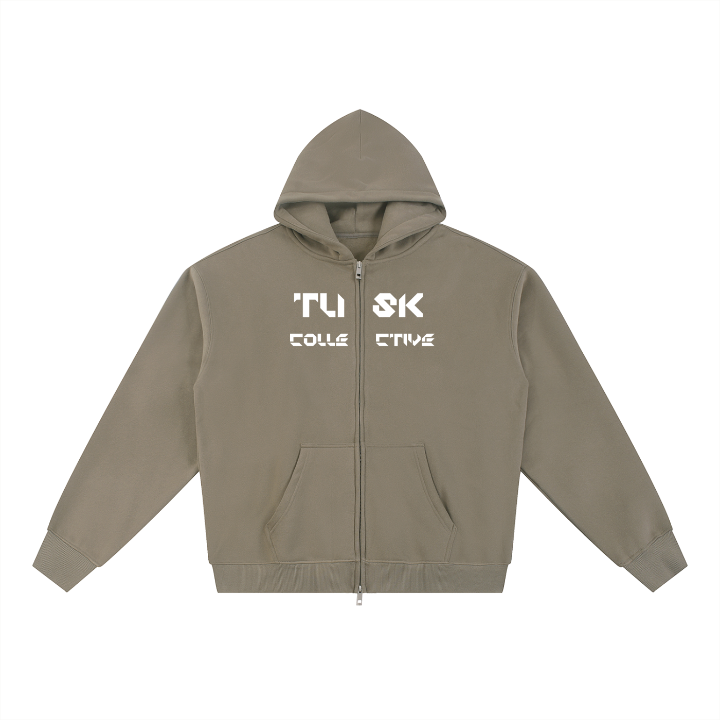 Essential Fleece Zip-Through Hoodie