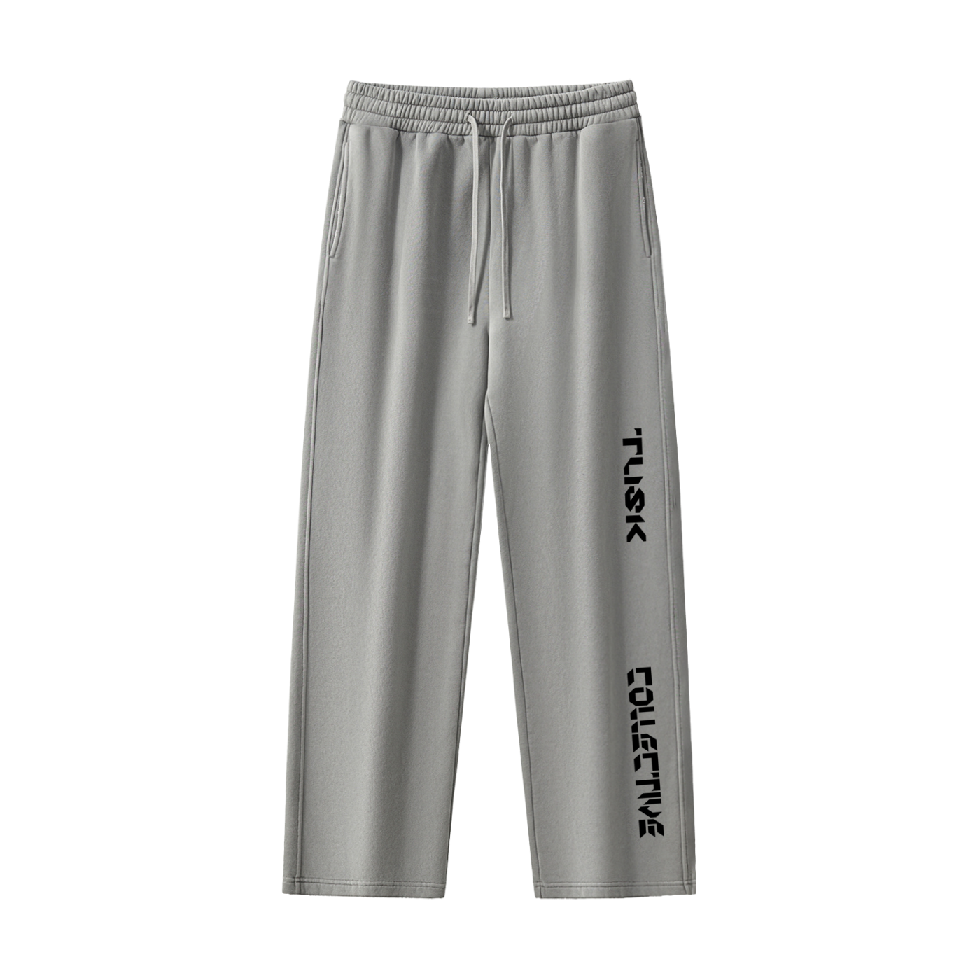 Frayed Enzyme Washed Fleece Sweatpants