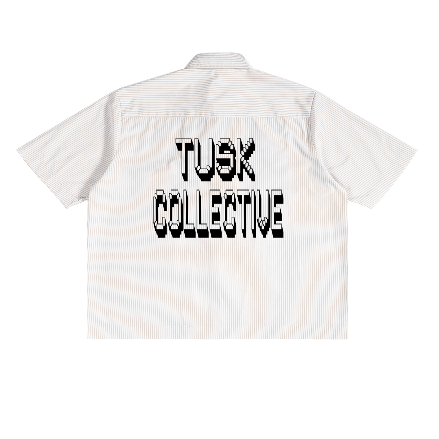 Oversized Vertical Stripe Boxy Shirt