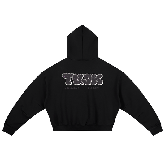 Essential Boxy Darted Sleeve Hoodie