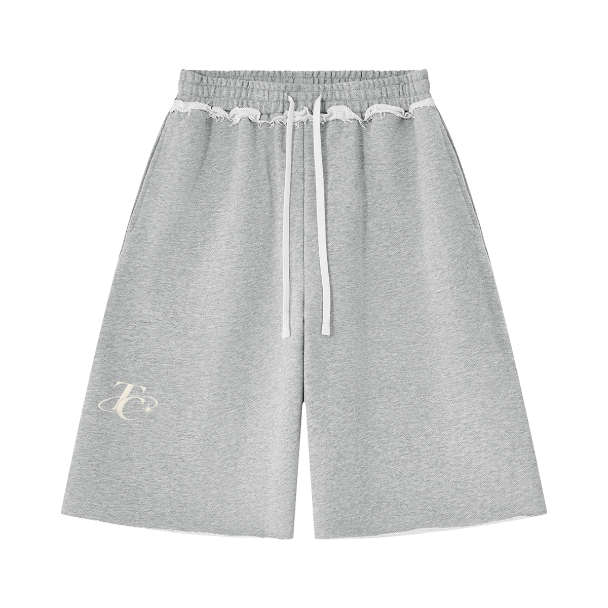 Unisex Heavyweight Raw Edge Shorts