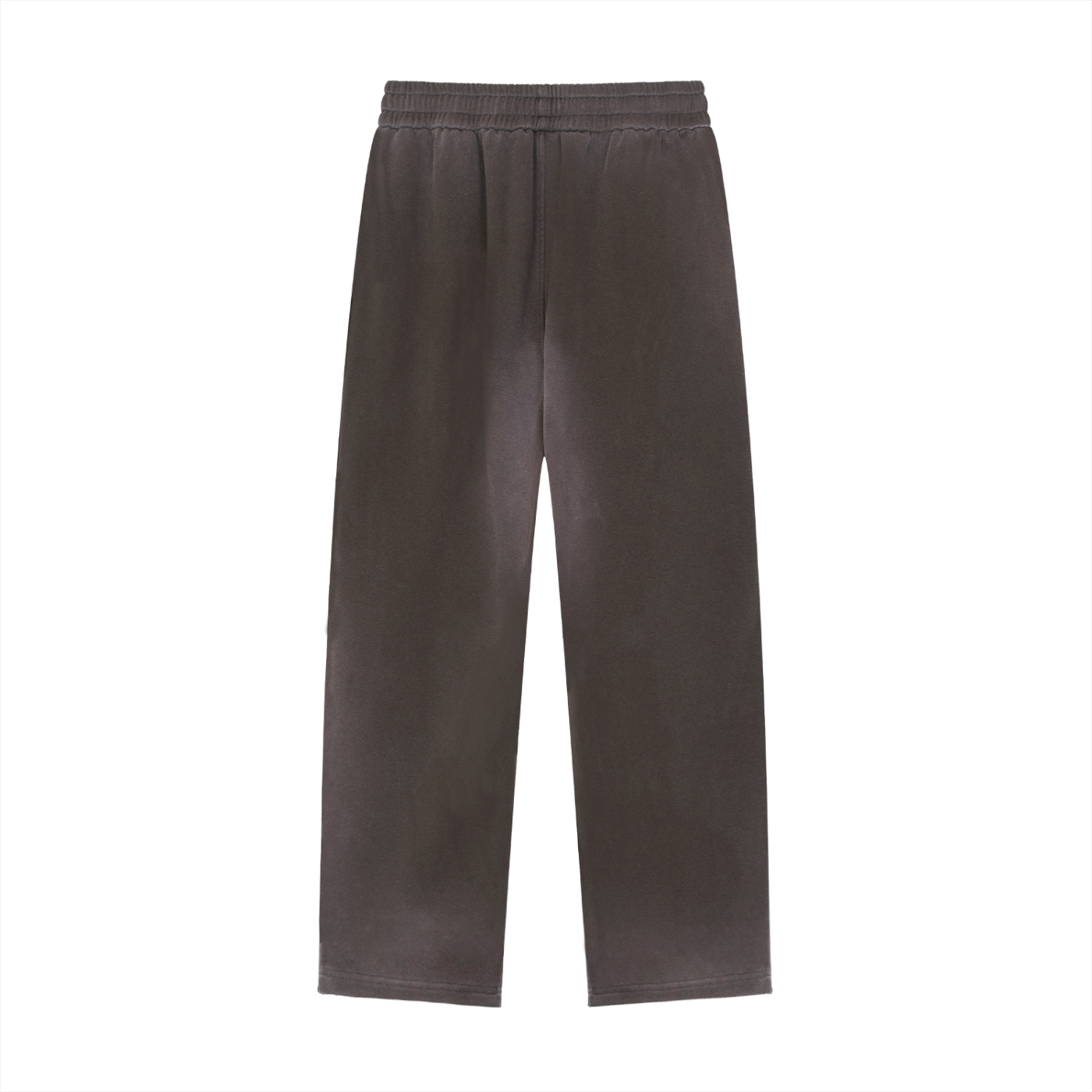 Sun Fade Raw Edge Straight-Leg Sweatpants