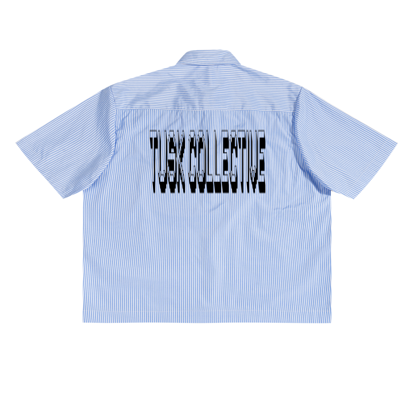 Oversized Vertical Stripe Boxy Shirt