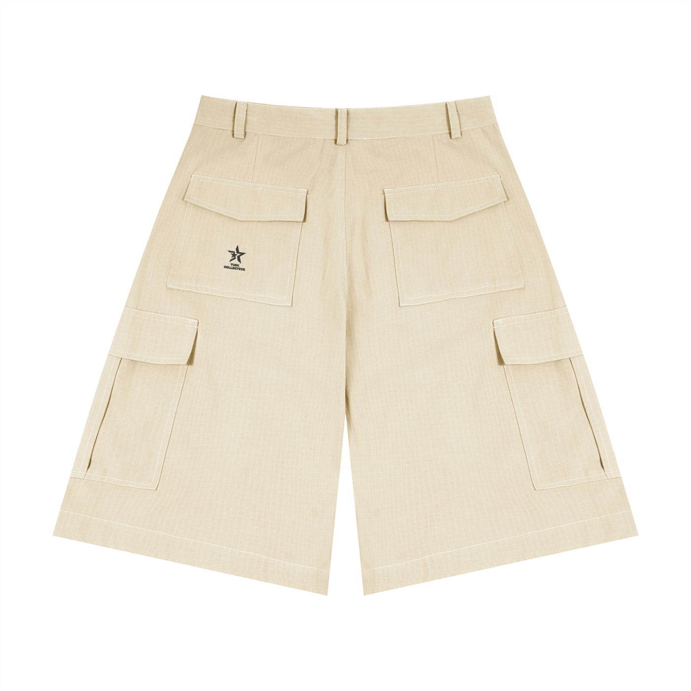 Unisex Woven Cargo Shorts