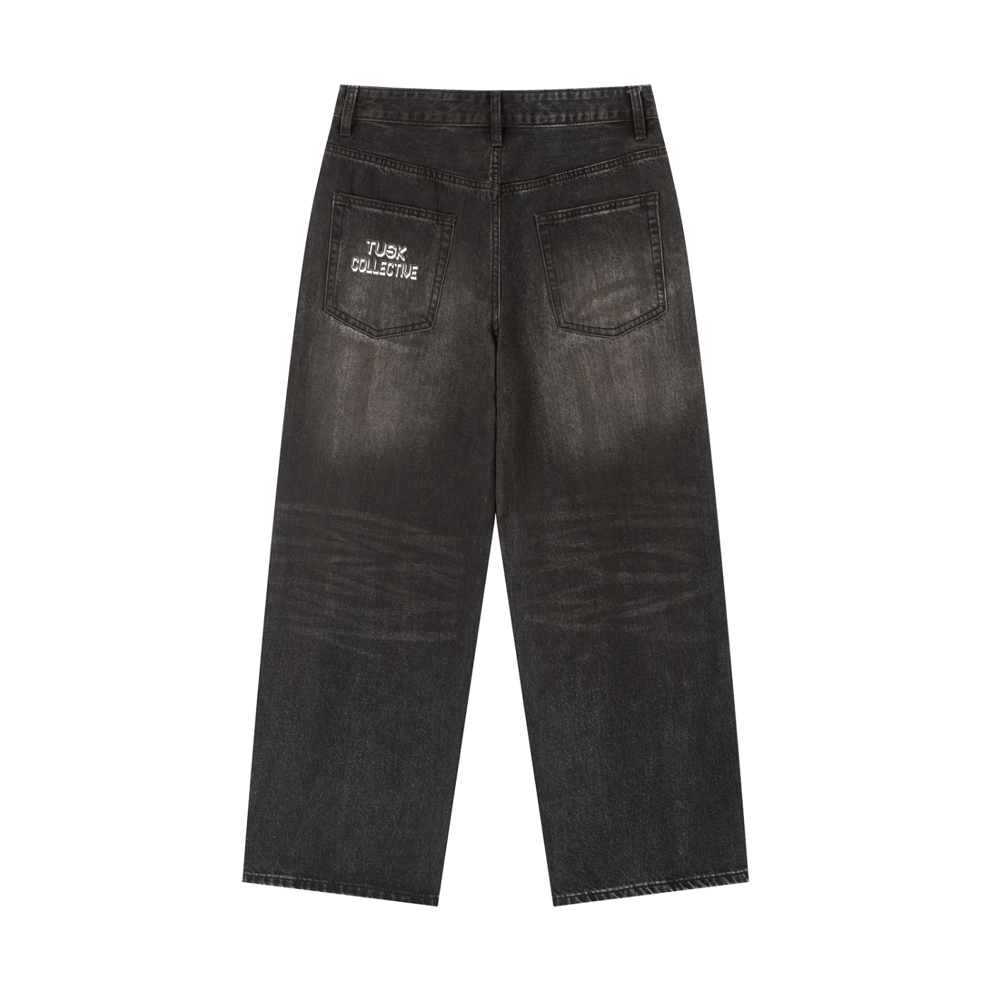 Vintage Wash Heavyweight Denim Jeans