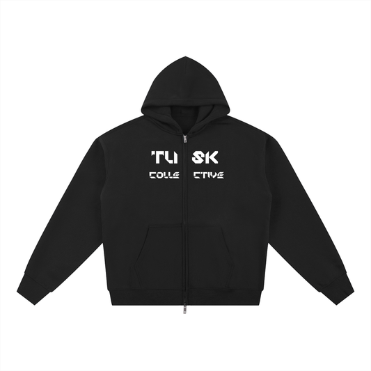 Essential Fleece Zip-Through Hoodie