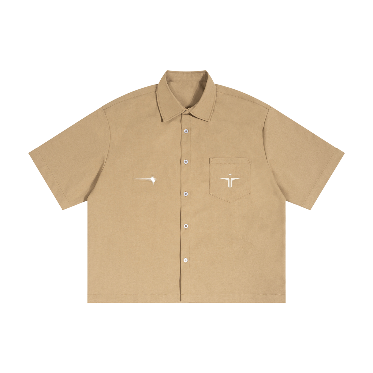 Unisex Boxy Heavyweight Short Sleeve Shirt