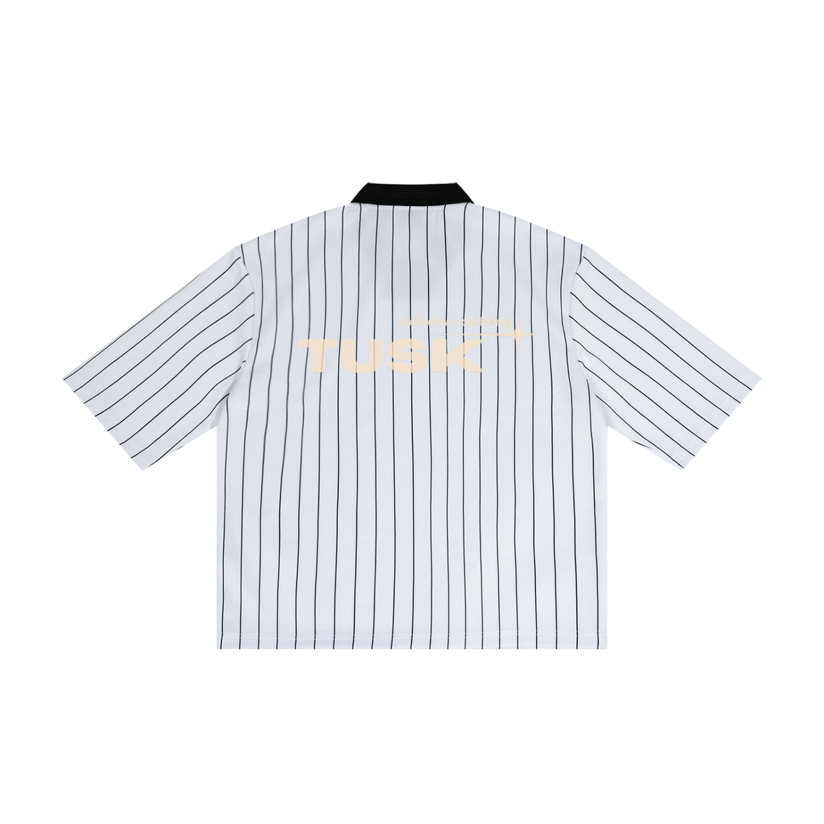 Unisex Pinstripe Collared Soccer Jersey