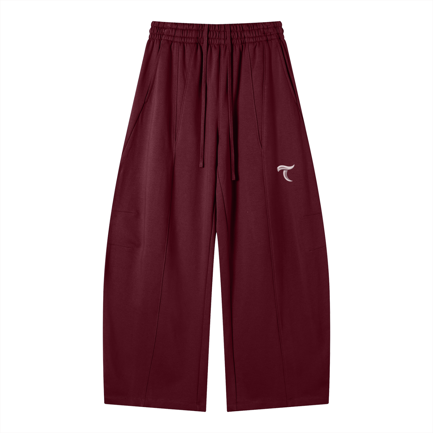 Heavyweight Wide Leg Panel Sweatpants