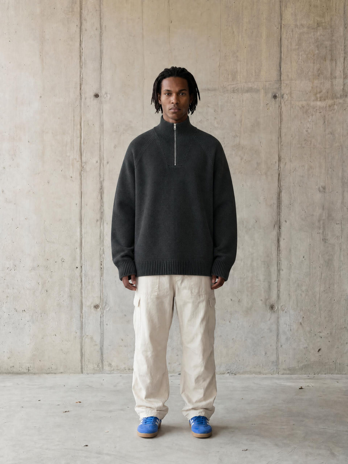 Unisex Quarter-Zip Pullover Sweatshirt