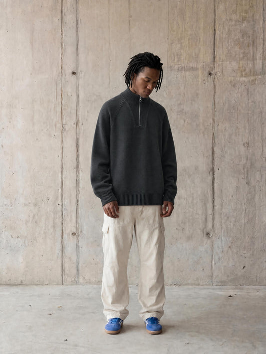 Unisex Quarter-Zip Pullover Sweatshirt
