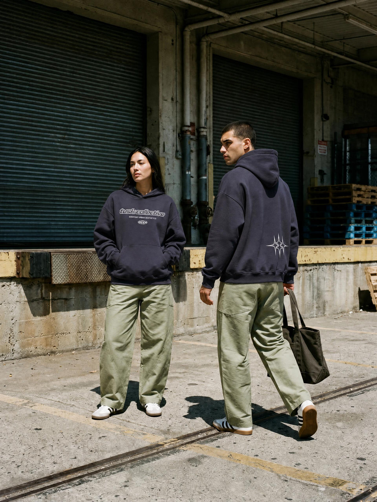 Essential Boxy Darted Sleeve Hoodie