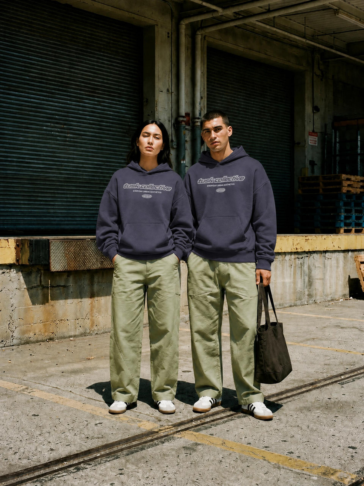 Essential Boxy Darted Sleeve Hoodie
