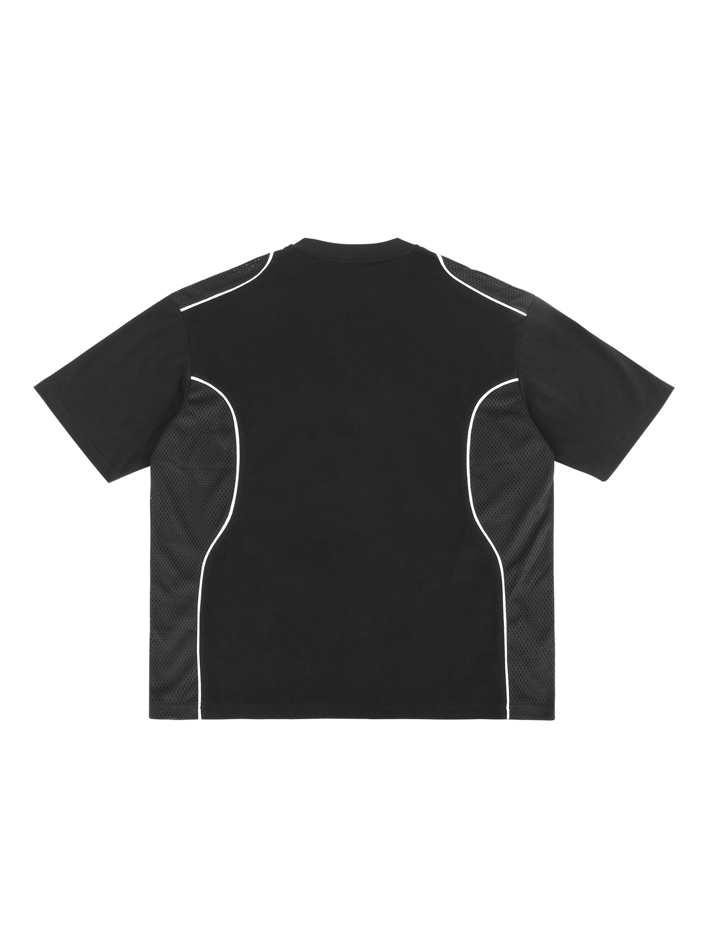 Contrast Piped Panel T-Shirt