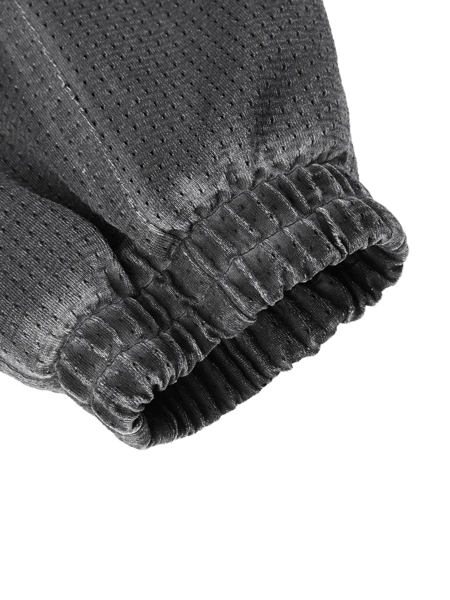 Unisex Vintage Wash Full Zip Mesh Jacket