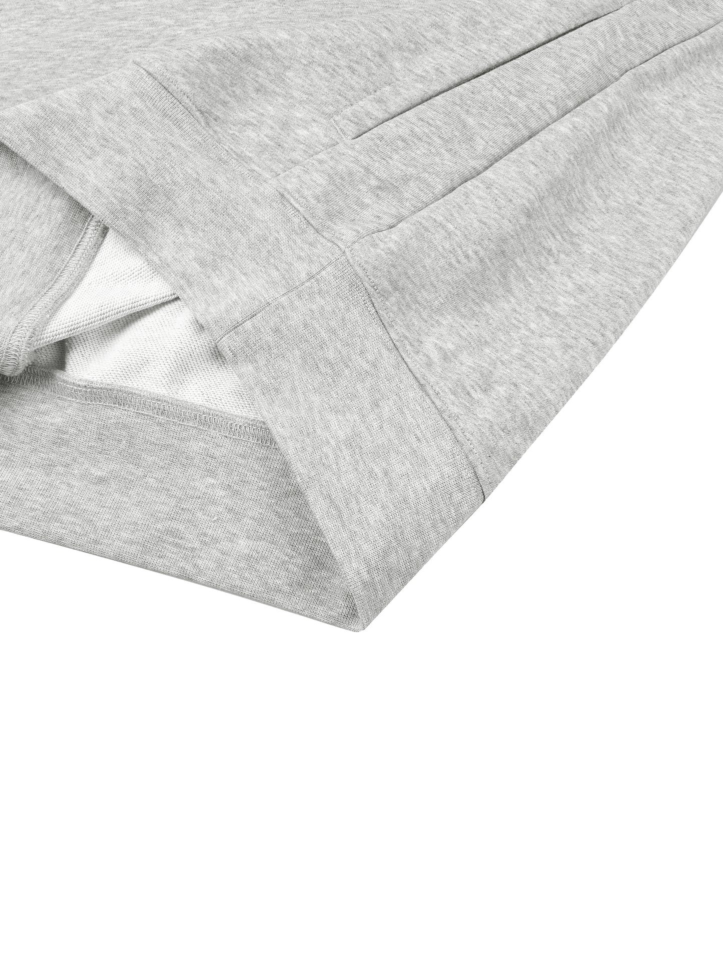 Quarter-Zip Drop Shoulder Sweatshirt