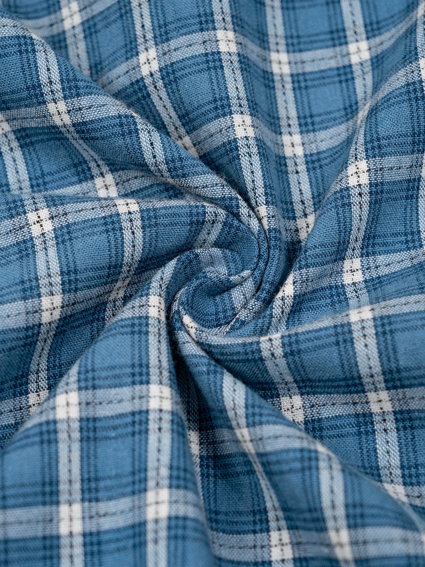 Unisex Boxy Plaid Color Block Polo Shirt